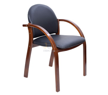 Офисный стул JUNO кожа+кож.зам.