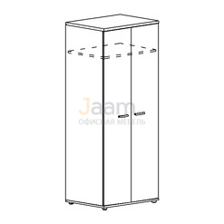 Мебель для персонала Офисный шкаф для одежды глубокий А4 9311