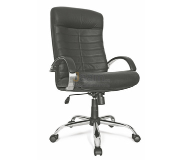 Кресло для руководителя Консул хром короткий