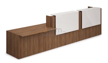 Стойка ресепшн Комплект ресепшн с подсветкой 1КРС.008.1