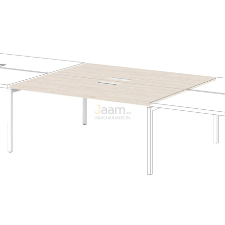 Мебель для персонала Промежуточная секция для расширения столов-бенч S-536