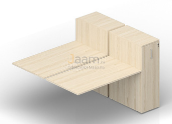 Мебель для персонала Приставной элемент (меламиновые аутлеты) 2TPM128T112