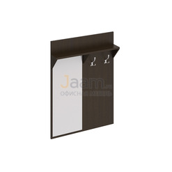 Мебель для гостиниц Вешалка с зеркалом и полкой ВЕ 722 ВТ/БП