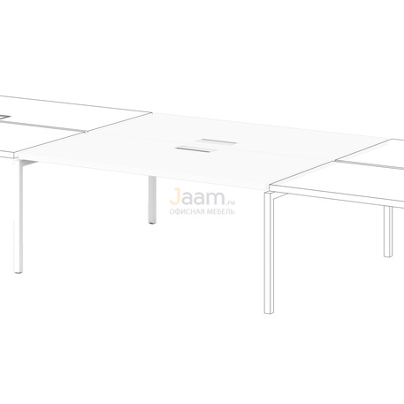 Мебель для персонала Промежуточная секция для расширения столов-бенч S-536