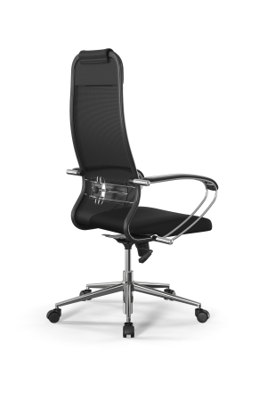 Кресло для руководителя Метта Sit 10 B1-180K - X2+UMF(X1) /Um00/Wh00/K1cL(M09.B23.G18.W01 (Черный)