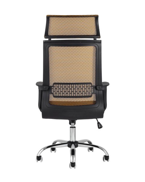 Кресло офисное TopChairs Style оранжевое (Компьютерное кресло Style оранжевый)
