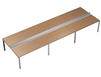 Рабочая станция с Prosystem Profiquadro КВ 0135-3 БВ 4200x1570x750