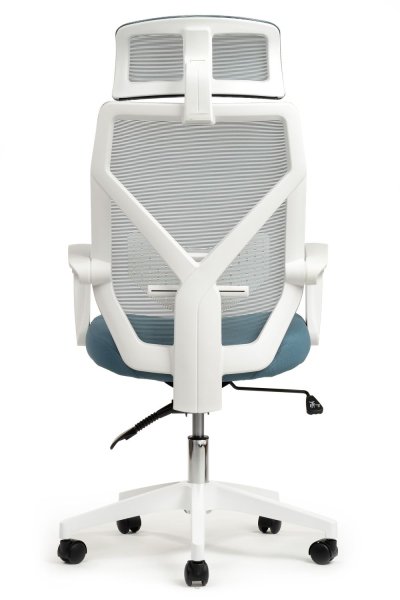 OLIVER W-203 AC Белый пластик_Синяя сетка (4)