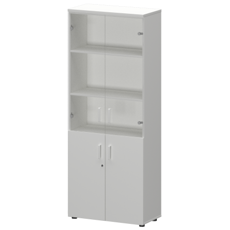 Шкаф Смарт СМШ-58ДС 792x380x1990 (Белый)