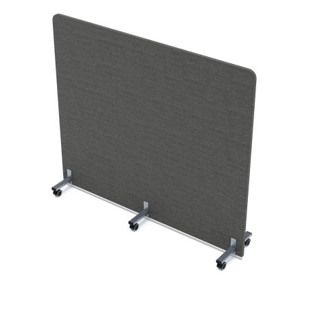 Акустическая мобильная перегородка SOFTOffice 011.МП.1614 1600x377x1400 (Silver)