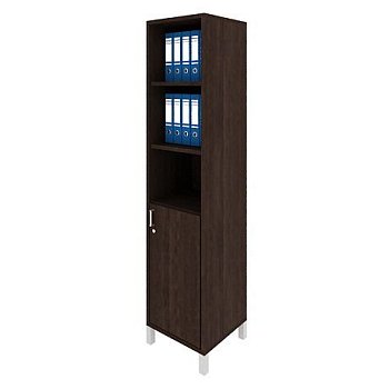 Шкаф для документов правый, дверь ДСП без замка + ниши Борн B 431-812 477x450x2074