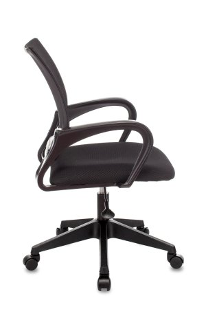 Кресло офисное TopChairs ST-Basic сетка/ткань черный (Компьютерное кресло ST-Basic черный)