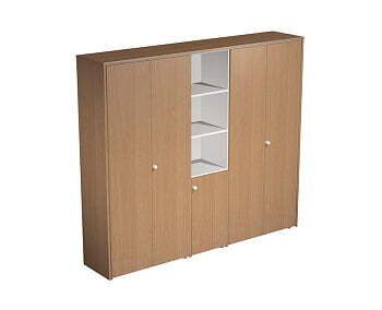 Шкаф комбинированный 5-секционный Profiquadro КВ 361 БВ 2270x460x1990