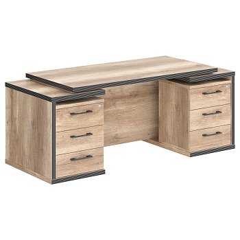 Стол руководителя на опорных тумбах Torr TDT 197 1900x700x750