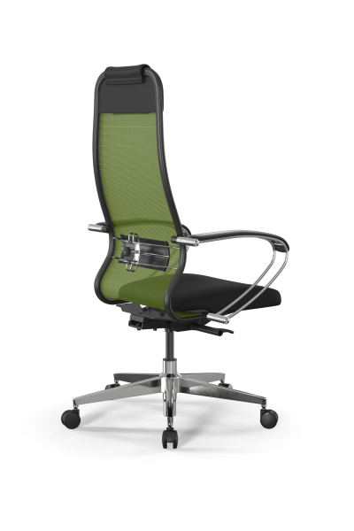 Кресло для руководителя Метта SynchroSit 10 B1-111K - X2+UMF(X1) /Ub00/Wh00/K1cL(M23.B22.G18.W03)