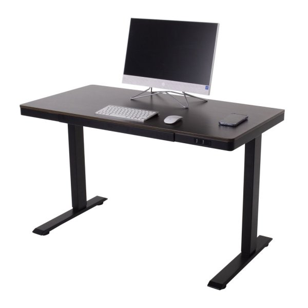 Стол c электроприводом LA-T33-E4A (1200x600x700-1200) (Венге | Черный)