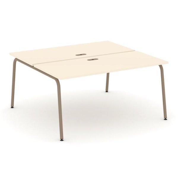 Рабочая станция 2 места ES.D.RS-2.4-LK (1580х1500х750)