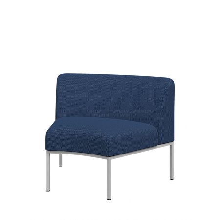 A45 Астро. Модуль радиусный внутренний. Sweet blue. Серый каркас