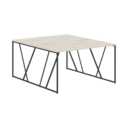 Стол двойной LOFTIS LWST 1316 1360х1606х750 (Сосна ЭдмонтЧерный)